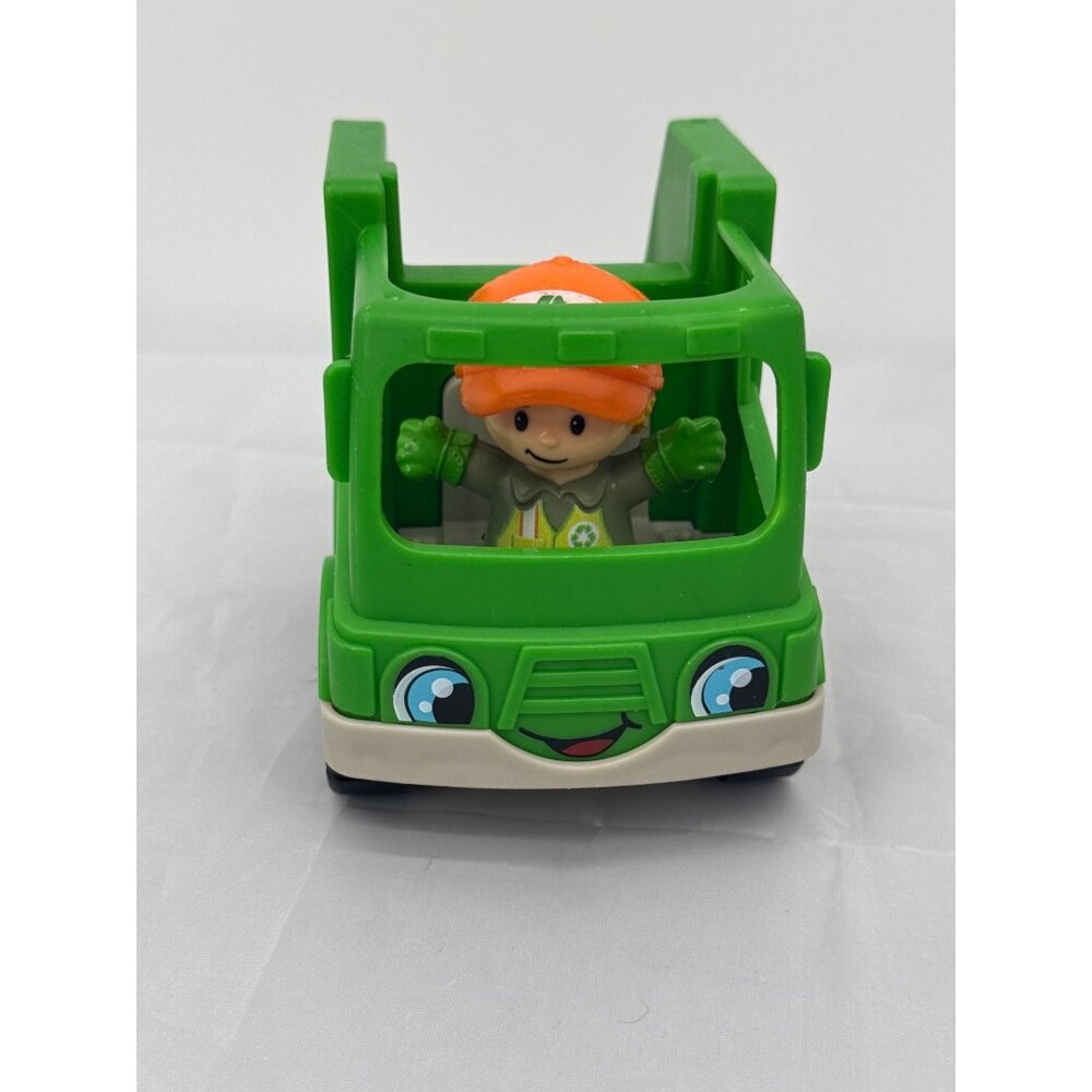 Fisher Price Little People Recyling Truck and Driver Set